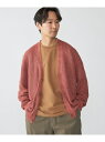 【SALE/40%OFF】SHIPS MEN SHIPS: サンフェード リネン Vネック カーディガン シップス トップス カーディガン レッド ネイビー【R...