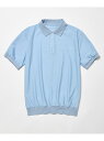 UNITED ARROWS GOLF スムース ポロシャツ ユナイテッドアローズ スポーツ・アウトドア用品 ゴルフグッズ ブルー グレー ワインレッド ネイビー...