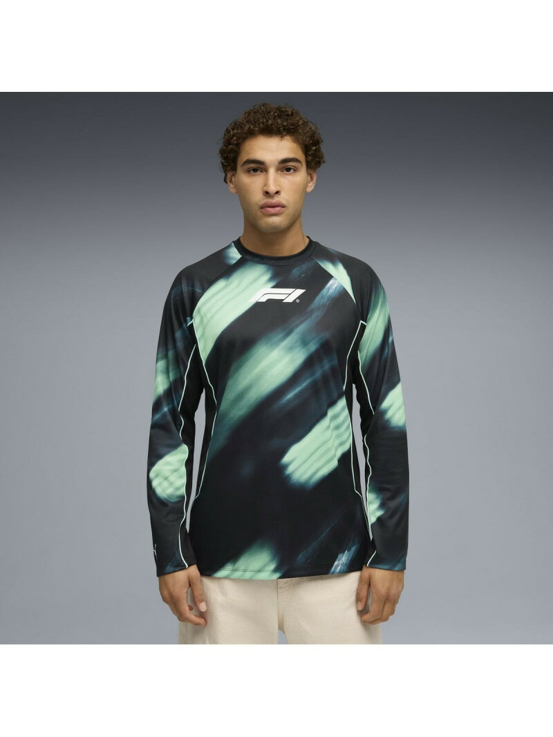 【SALE／30%OFF】PUMA メンズ モータースポーツ F1 ライフスタイル レーシング 長袖 ジャージー シャツ..