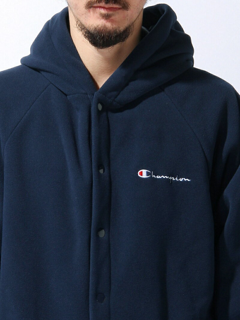 BEAMSMENChampion×BEAMS/別注Polartec(R)HoodCoachJacketビームスメン【送料無料】