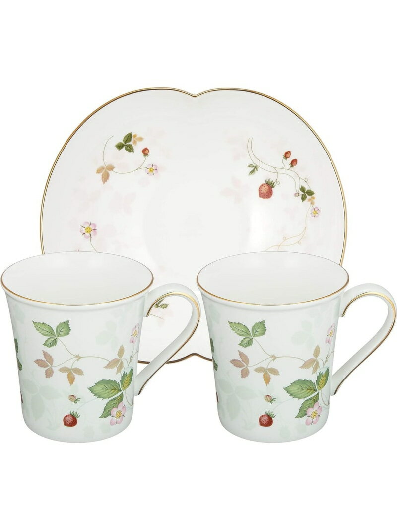 WEDGWOOD WEDGWOOD ワイルド ストロベリー パステル ティータイム セット ウェッジウッド 食器・調理器具・キッチン用品 グラス・マグカップ・タンブラー【送料無料】