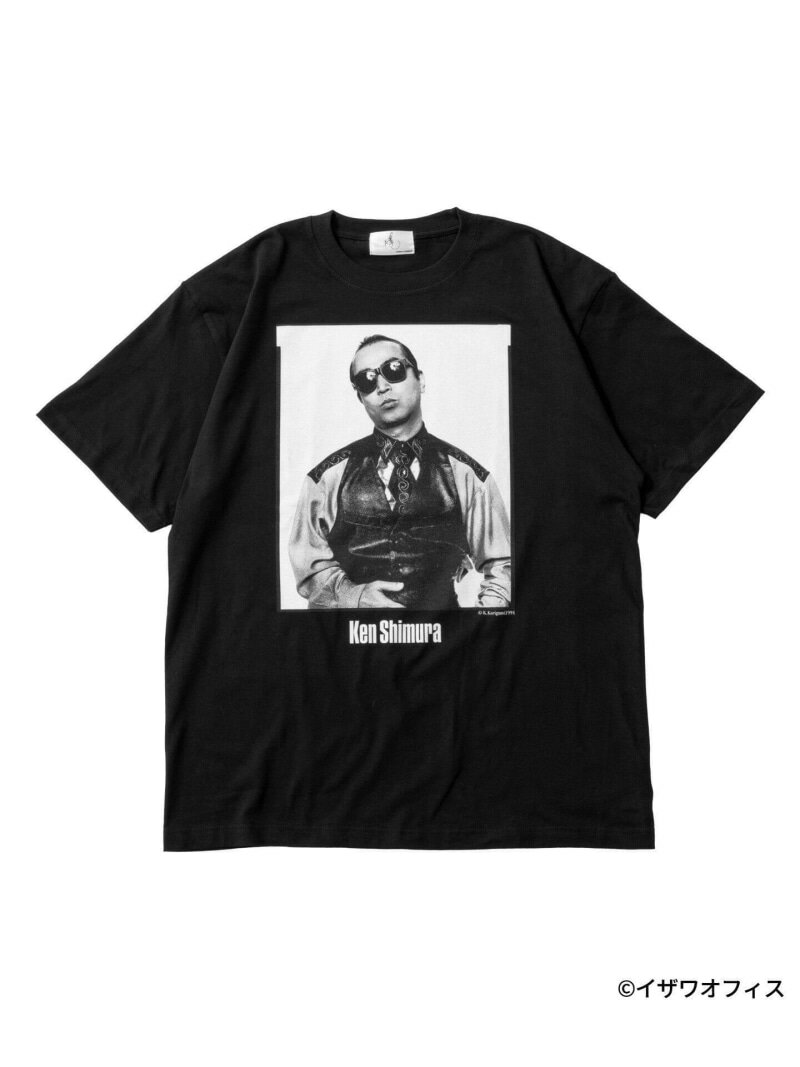 JOURNAL STANDARD 《追加》志村けん * JOURNAL STANDARD Tシャツ ジャーナル スタンダード トップス カットソー・Tシャツ ブラック ホワイト【送料無料】のサムネイル