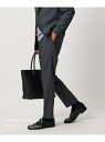 UNITED ARROWS デニムライク ノープリーツ パンツ UA COZY -ウォッシャブル ヨコストレッチ- ユナイテッドアローズ スーツ・フォーマル セ...