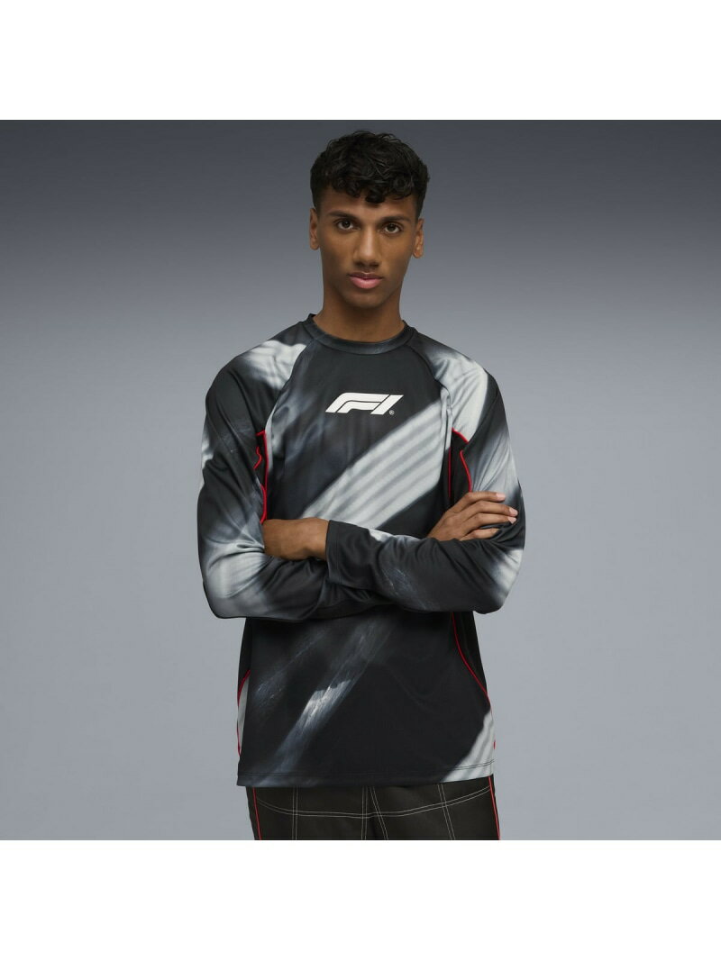 【SALE／30%OFF】PUMA メンズ モータースポーツ F1 ライフスタイル レーシング 長袖 ジャージー シャツ..
