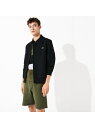 LACOSTE スウェットジップジャケット ラコステ コート/ジャケット ブルゾン ブラック【送料無料】