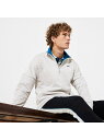 LACOSTE ショルダープリントハーフジップスウェット ラコステ カットソー スウェット【送料無料】