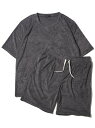【SALE/10%OFF】ADPOSION ADPOSION/(M)【上下2点セット】ソフトパイル ルームウェア テットオム インナー・ルームウェア その他のイ...