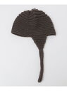 【SALE/40%OFF】SHIPS MEN GRILLO: ニット フライト キャップ シップス 帽子 ニット帽・ビーニー ブラウン ブラック【RBA_E】【...