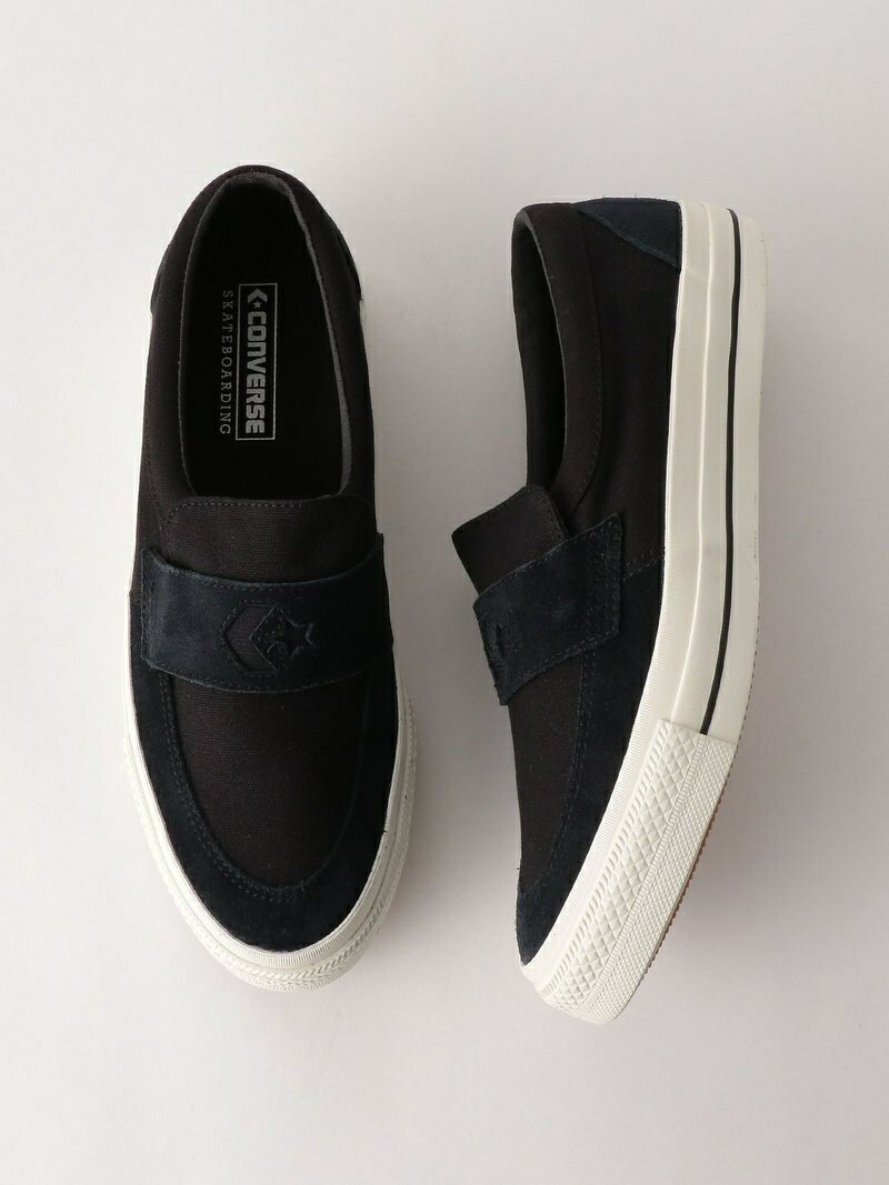 【SALE／40%OFF】UNITED ARROWS green label relaxing [ コンバース ] CONVERSE CS LOAFER SK ローファー スニーカー ユナイテッドアローズ アウトレット シューズ スニーカー/スリッポン ブラック【RBA_E】【送料無料】