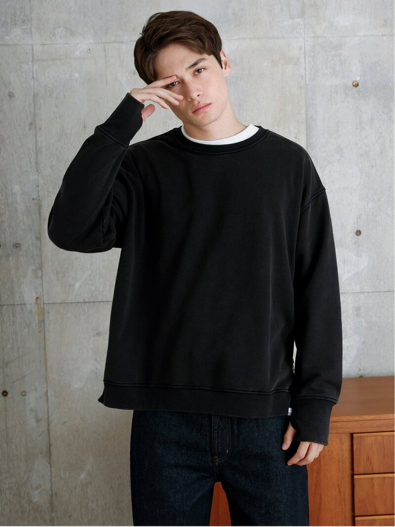 【SALE／10%OFF】DRAW ドロー/DRAW ヘビーウェイト サイドジップ スエット (ユニセックス) タカキュー トップス スウェット・トレーナー グレー【RBA_E】【送料無料】