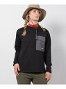 【SALE/50%OFF】+phenix +phenix/Stretch Pocket Tee シフォン トップス カットソー・Tシャツ ブラック ホワイト【RBA_E】【送料無料】