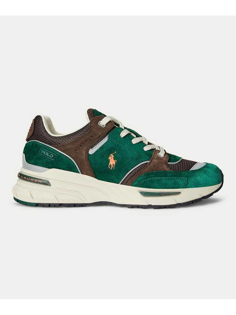 POLO RALPH LAUREN ポロ ラルフローレン RE69 TRACKSTR 250 グリーンブラウン スニーカー リーガル フットコミュニティー シューズ・靴 スニーカー グリーン【送料無料】