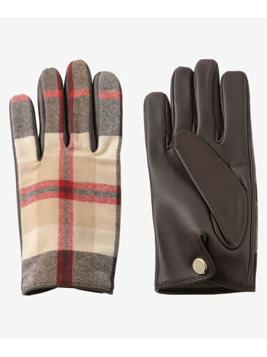 MACKINTOSH LONDON ラムスキン*ハウスチェックグローブ マッキントッシュ ロンドン ファッション雑貨 手袋 ブラウン【送料無料】 MACKINTOSH LONDON ラムスキン*ハウスチェックグローブ マッキントッシュ ロンドン ファッション雑貨 手袋 ブラウン【送料無料】