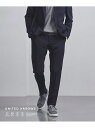 【SALE/70%OFF】UNITED ARROWS ドビー ノープリーツパンツ COZY -ウォッシャブル・ストレッチ・撥水- ユナイテッドアローズ アウトレ...