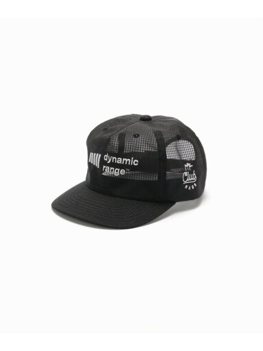 EDIFICE CLUBHAUS / Dynamic Range (クラブハウス) MESH CAP エディフィス 帽子 キャップ ブラック【送料無料】 EDIFICE CLUBHAUS / Dynamic Range (クラブハウス) MESH CAP エディフィス 帽子 キャップ ブラック【送料無料】