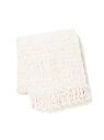 【SALE/29%OFF】Francfranc フィーザ スロー(ひざ掛け)1700*1300 ホワイト フランフラン インテリア・生活雑貨 ブランケット・ひざ...