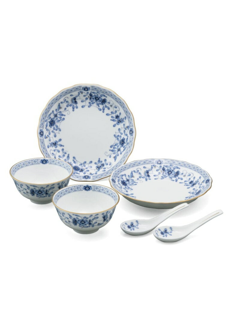 NARUMI 【公式】ミラノ 中華セット 2人用 ナルミ 食器・調理器具・キッチン用品 食器・皿 ブルー【送料..