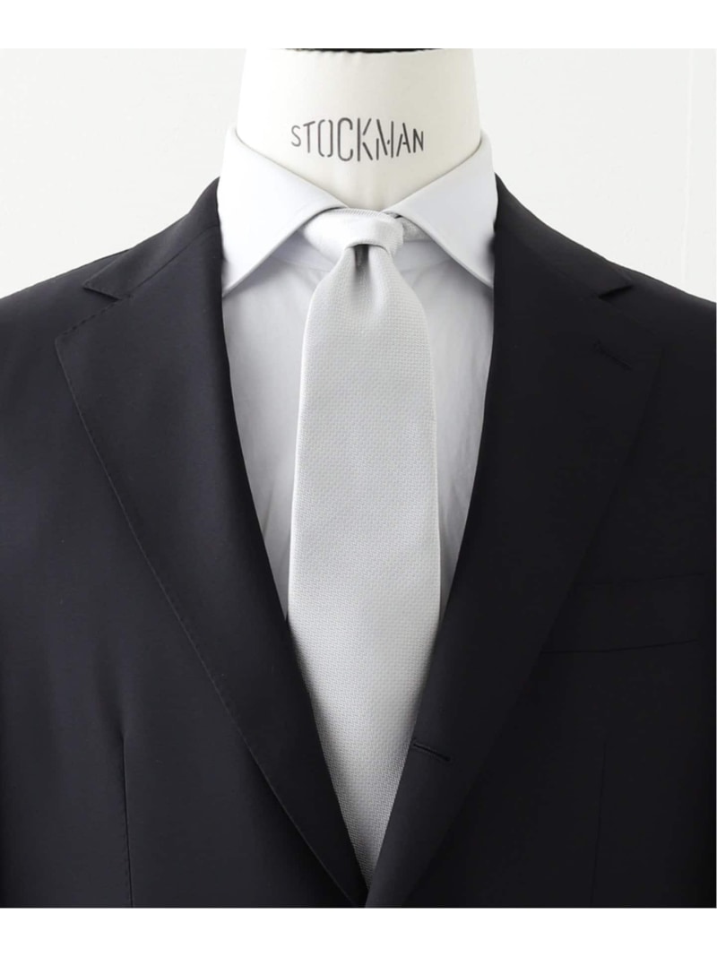 EDIFICE AX*ドビータイ エディフィス スーツ・フォーマル ネクタイ・蝶ネクタイ ブラック シルバー【送料無料】