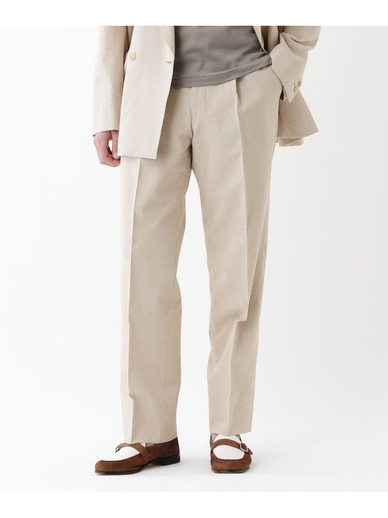 【SALE／50%OFF】TAKEO KIKUCHI 【THE FLAGSHIP】サッカー2WAYストレッチ パンツ タケオキクチ パンツ その他のパンツ ベージュ ブラック【RBA_E】【送料無料】