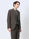 【SALE/10%OFF】m.f.editorial クールマックス メッシュ レギュラーフィット 2ボタンジャケット(セットアップ可能) タカキュー スーツ・...