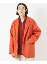 【SALE/80%OFF】UNITED ARROWS green label relaxing <kinoko.さん * GLR or>ラグランスリーブ テーラード 起毛 ジャケット ユナイテッドアローズ アウトレット ジャケット・アウター テーラードジャケット・ブレザー オレンジ【RBA_E】