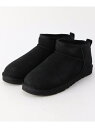 UGG M CLASSIC ULTRA MINI【26.0-28.0cm】 フリークスストア シューズ・靴 ブーツ ブラウン ブラック【送料無料】
