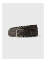 【SALE/35%OFF】GAP (M)ヴィーガンレザー 編みベルト ギャップ ファッション雑貨 ベルト ブラウン【RBA_E】