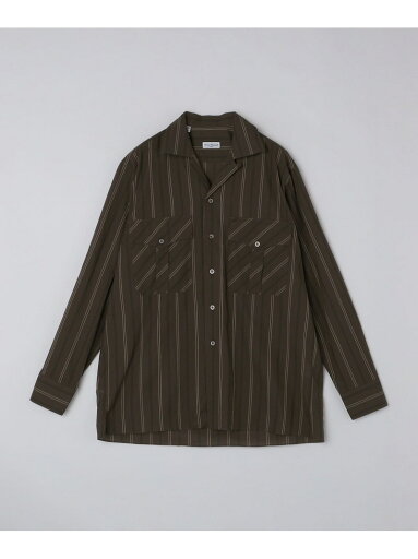 【SALE/40%OFF】SHIPS MEN 【SHIPS別注】Errico Formicola: ストライプ オープンカラー シャツ シップス トップス シャツ・ブラウス ブラウン【RBA_E】【送料無料】 【SALE/40%OFF】SHIPS MEN 【SHIPS別注】Errico Formicola: ストライプ オープンカラー シャツ シップス トップス シャツ・ブラウス ブラウン【RBA_E】【送料無料】