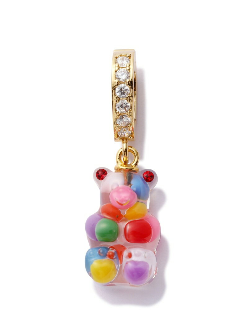 LHP MIKSHIMAI/ミクシマイ/GUMBALL BEAR PENDANT エルエイチピー ファッション雑貨 その他のファッション雑貨 ゴールド ホワイト【送料無料】