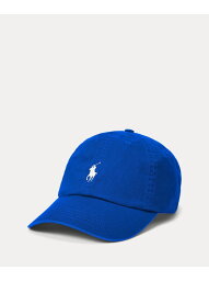 POLO RALPH LAUREN コットン チノ ボール キャップ ラルフローレン 帽子 キャップ ブルー【送料無料】