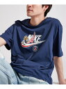 EDIFICE 洋服（メンズ） Paris Saint-Germain 【NIKE / ナイキ】PSG M NK SSL FUTURA TEE エディフィス トップス カットソー・Tシャツ ネイビー【送料無料】