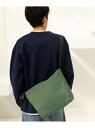 LAKOLE ポケットショルダーBAG ラコレ バッグ ショルダーバッグ グレー グリーン ブラック(4)