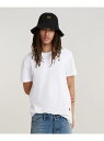 【SALE/30%OFF】G-Star RAW 【公式ショップ】RAW PAINTED BACK GRAPHIC T-SHIRT/バックグラフィックプリントT ジースターロゥ トップス カットソー・Tシャツ ホワイト【RBA_E】【送料無料】