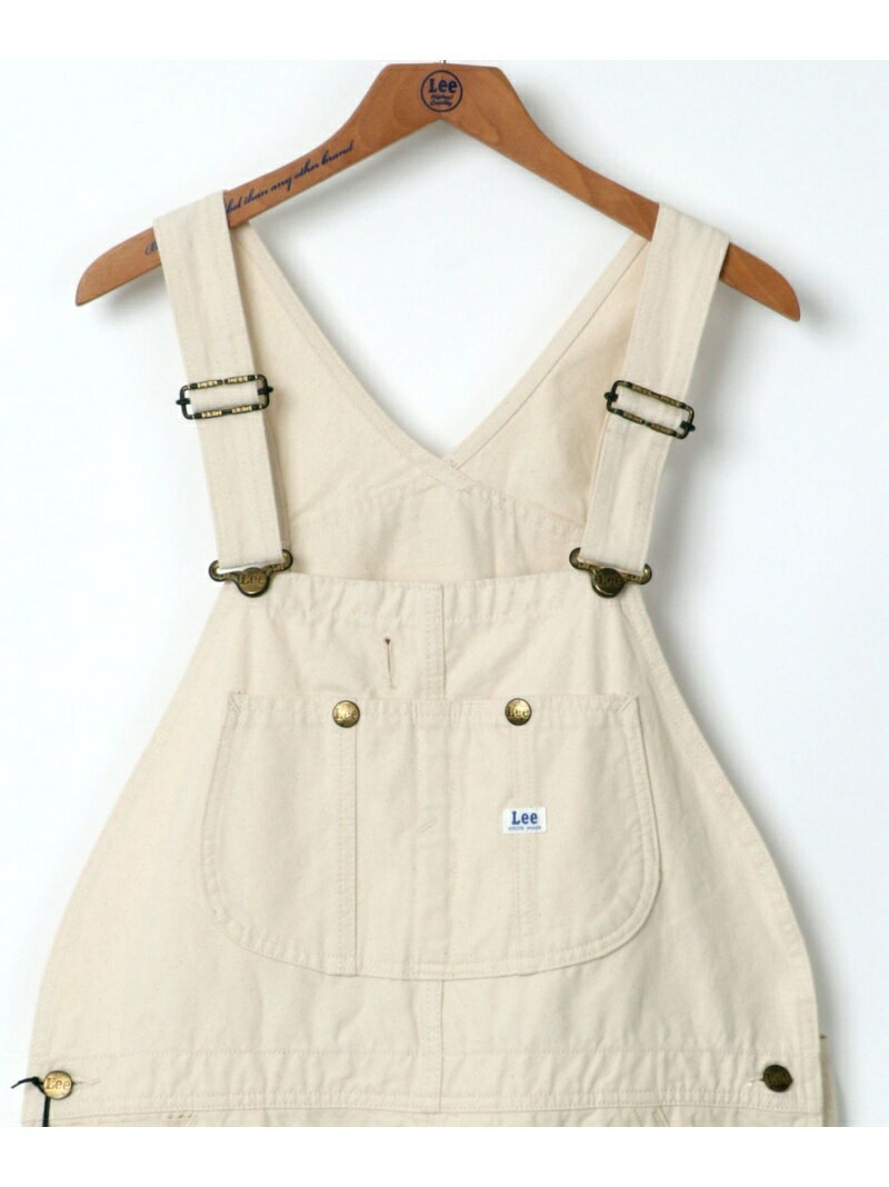 【SALE／13%OFF】Lee Lee オーバーオール メンズ ユニセックス 綿100 デニム カラー ラザル オールインワン・オーバーオール オーバーオール・サロペット ホワイト ブルー ブラウン ネイビー ブラック【RBA_E】【送料無料】