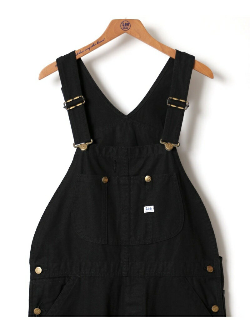 【SALE／13%OFF】Lee Lee オーバーオール メンズ ユニセックス 綿100 デニム カラー ラザル オールインワン・オーバーオール オーバーオール・サロペット ホワイト ブルー ブラウン ネイビー ブラック【RBA_E】【送料無料】