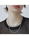 quip queint quip queint/grain chain long necklace フォブ アクセサリー・腕時計 ネックレス シルバー【先行予約...