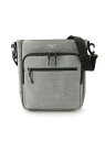 SQUALO WORKS CHSMBRAY SQUARE CROSS BAG アールエフストア バッグ ショルダーバッグ ブラック グレー【送料無料】(4)
