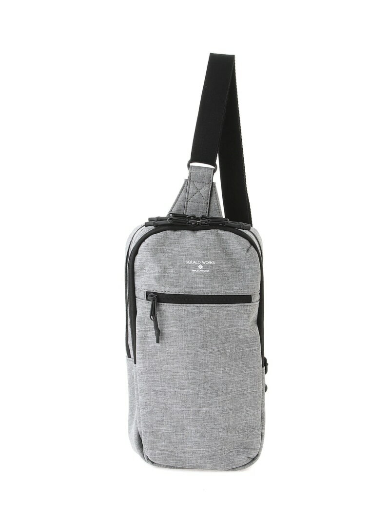 SQUALO WORKS Chambray SLING PACK A[GtXgA obO {fBobOEEGXg|[` O[ ubNyz