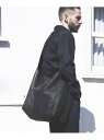 MR.OLIVE WATER PROOF WASHABLE LEATHER / BIG SHOULDER BAG ミスターオリーブ バッグ ショルダーバッグ ブラック【送料無料】(4)