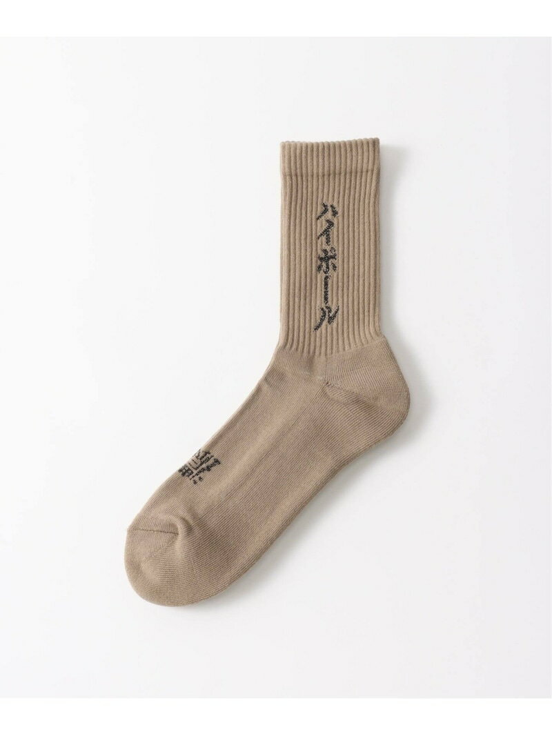 JOINT WORKS 【ROSTER SOX】 HIGHBALL ジョイントワークス 靴下・レッグウェア 靴下 ブラウン