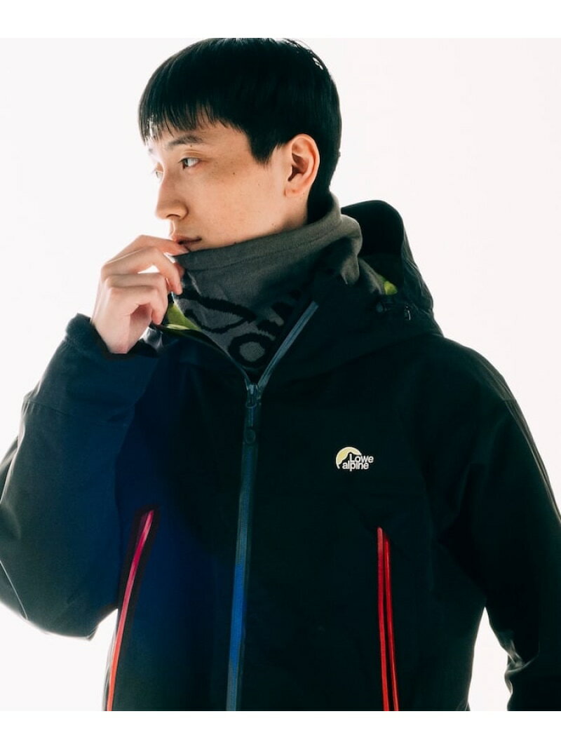 【SALE/65%OFF】Lowe alpine 別注 LOWE ALPINE NECK WARMER 24AW フリークスストア ファッション雑貨 マフラー・ストール・ネックウォーマー グレー ブラック【RBA_E】