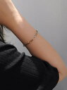ieLS 「ieLS」ステンレス ミックスチェーンブレスレット クークロワッサン アクセサリー・腕時計 ブレスレット・バングル【送料無料】