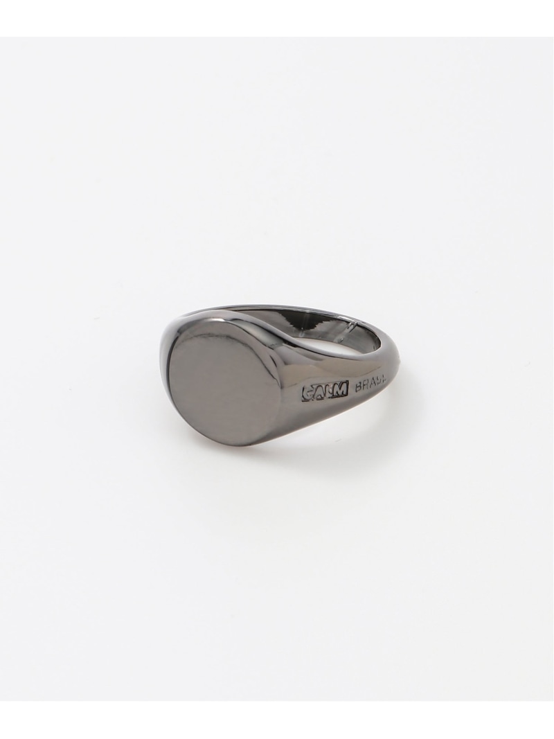 【SALE／20%OFF】F.S.B F.S.B/(U)【CALM】BRASS Signet Ring エフエスビー アクセサリー・腕時計 リング・指輪 ブラック ゴールド シルバー【RBA_E】