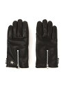Schott WINTER ZIP GLOVE/ウィンタージップグローブ ショット ファッション雑貨 その他のファッション雑貨 ブラック【送料無料】