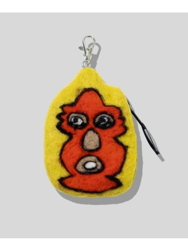 gym master gym master/ジムマスター 覆面レスラーフェルトポーチ ゴースローキャラバン ファッション..