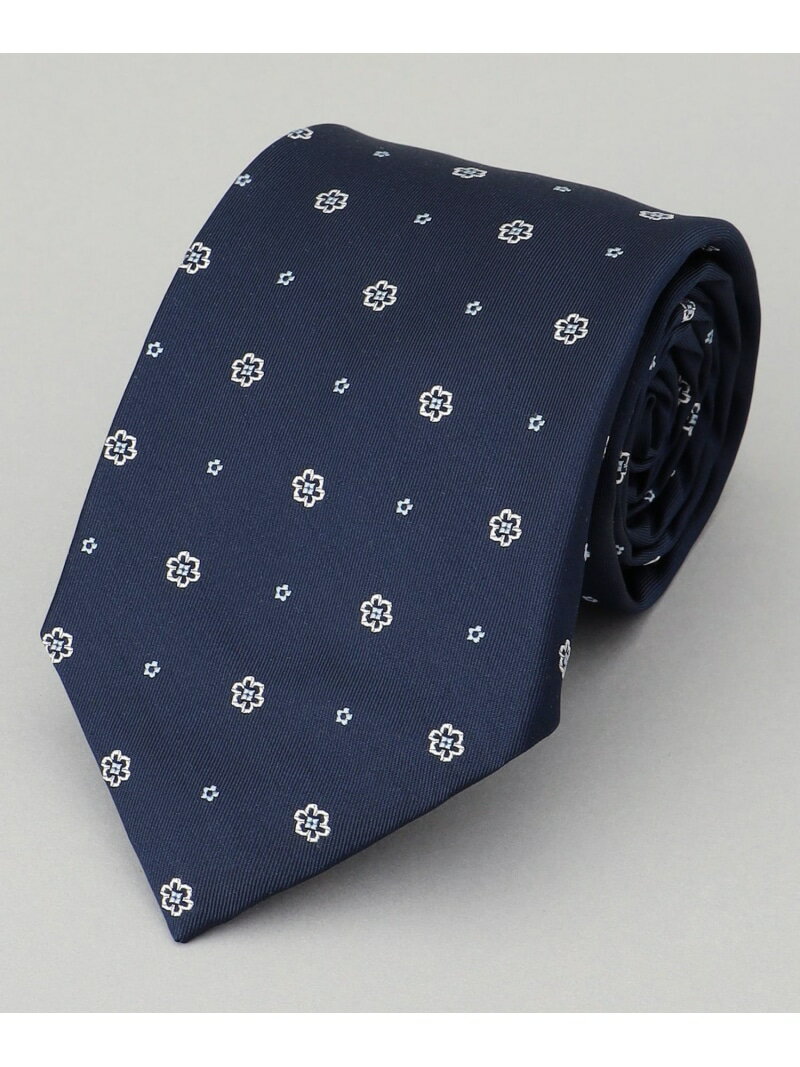 【SALE／20%OFF】GOTAIRIKU GOTAIRIKU別注【日本製】シルク ネクタイ_小紋柄 ゴタイリク スーツ・フォーマル ネクタイ・蝶ネクタイ ベージュ ネイビー【RBA_E】【送料無料】