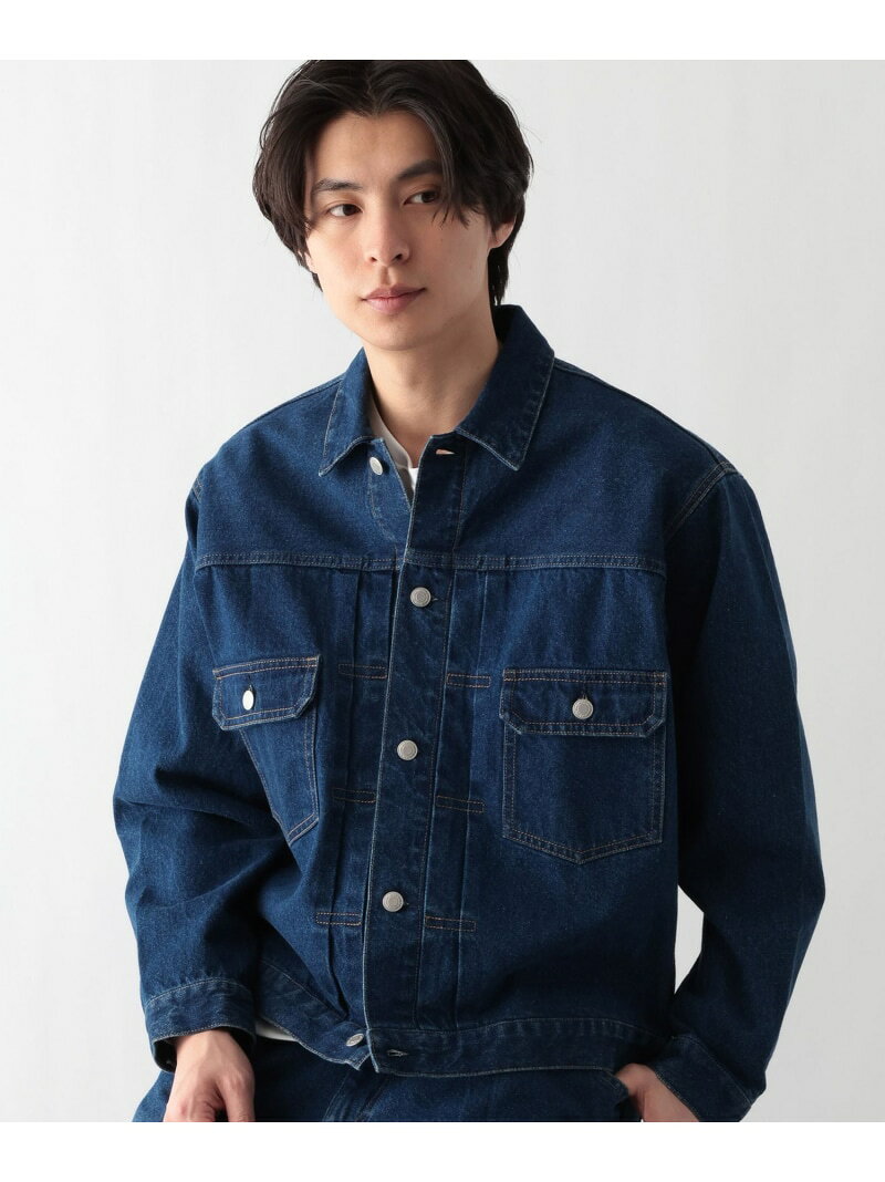 GLOBAL WORK デニム/トラッカージャケット/622451 グローバルワーク トップス その他のトップス ブルー ブラック【送料無料】