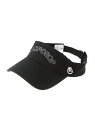 ZACK&DROP TWILL SUN VISOR アールエフストア 帽子 サンバイザー ホワイト ブラック【送料無料】
