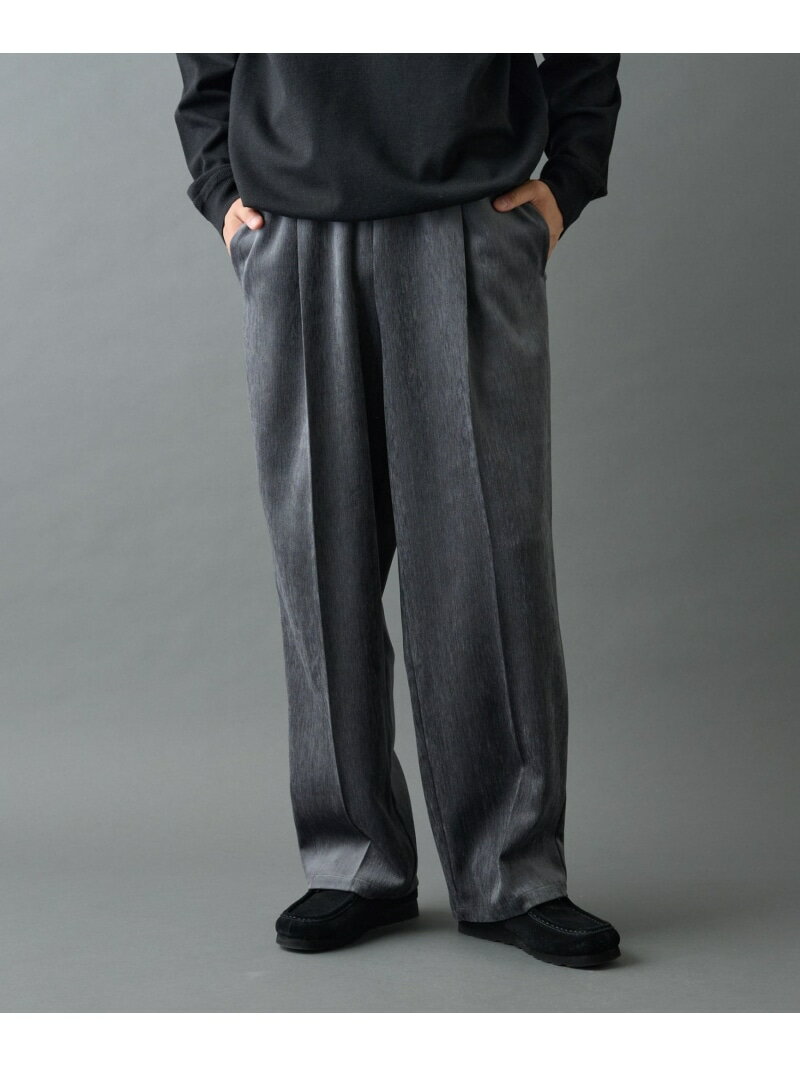 COLONY 2139 フェードモールストレートスラックス コロニー トゥーワンスリーナイン パンツ その他のパンツ ブラック グレー ブラウン【先行予約】*【送料無料】のサムネイル