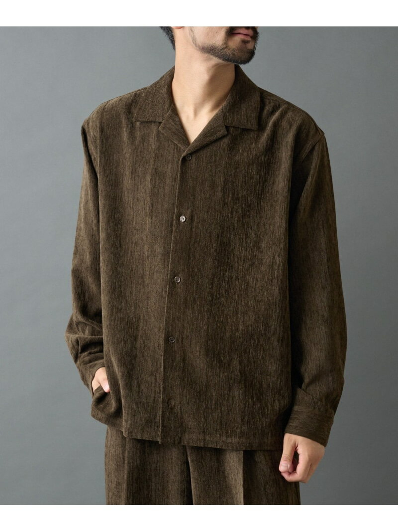 COLONY 2139 フェードモールシャツ コロニー トゥーワンスリーナイン トップス シャツ・ブラウス ブラウン ブラック グレー【送料無料】のサムネイル